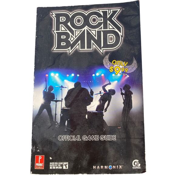 Prima Other - Rock Band : Prima Official Game Guide by Damien Waples (2007, Perfect)